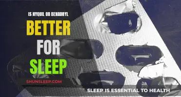 Benadryl vs Nyquil: Which is Better for Sleep?