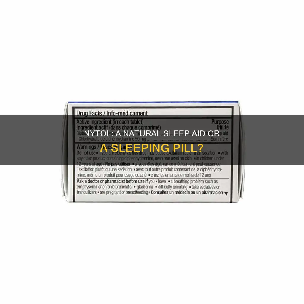 is nytol a sleeping pill