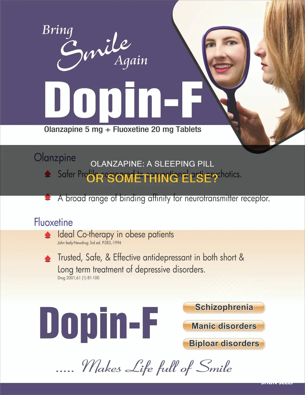 is olanzapine a sleeping pill