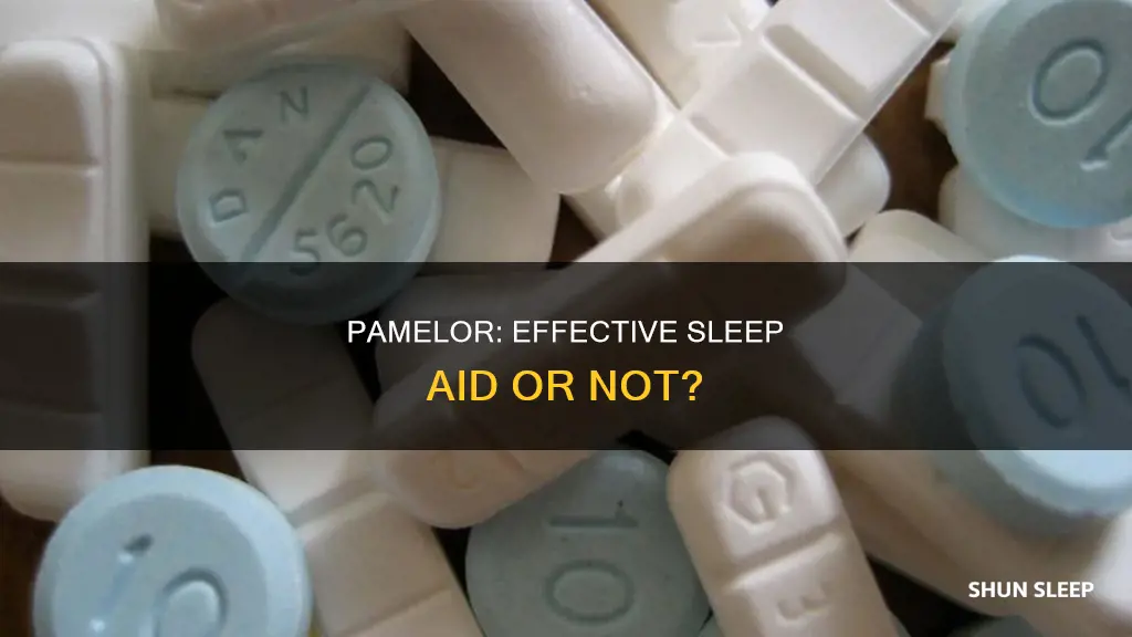 is pamelor used for sleep