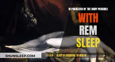 REM Sleep Paralysis: Body Freezes, Mind Active