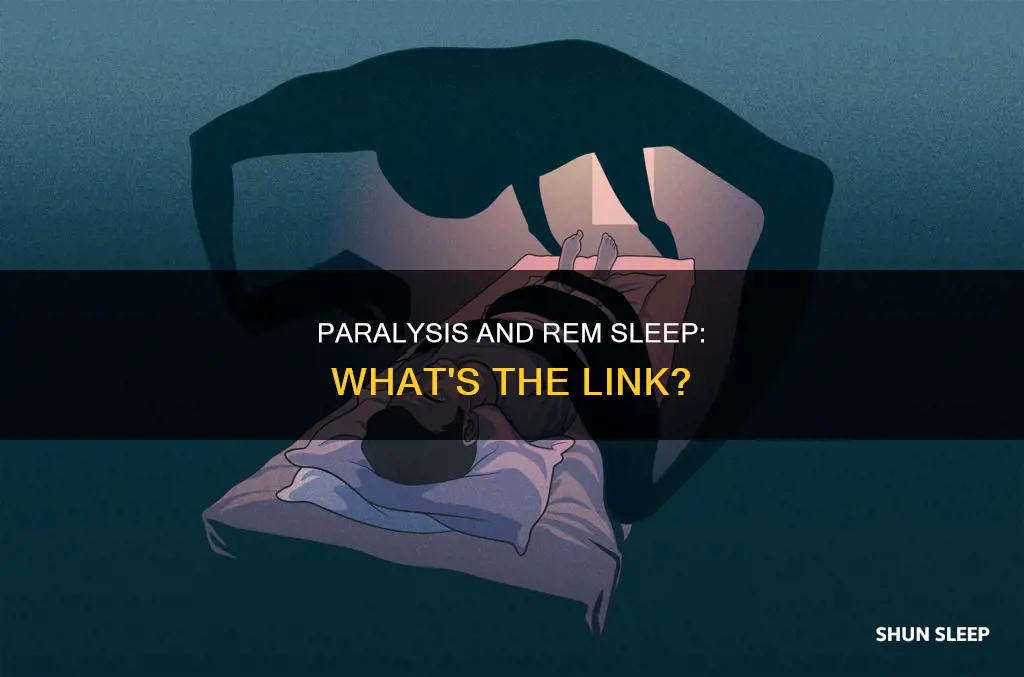 is paralyzed of the body possible with rem sleep