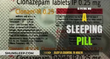 Is Petril MD a Sleeping Pill?