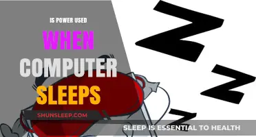 How Much Power Does a Sleeping Computer Use?