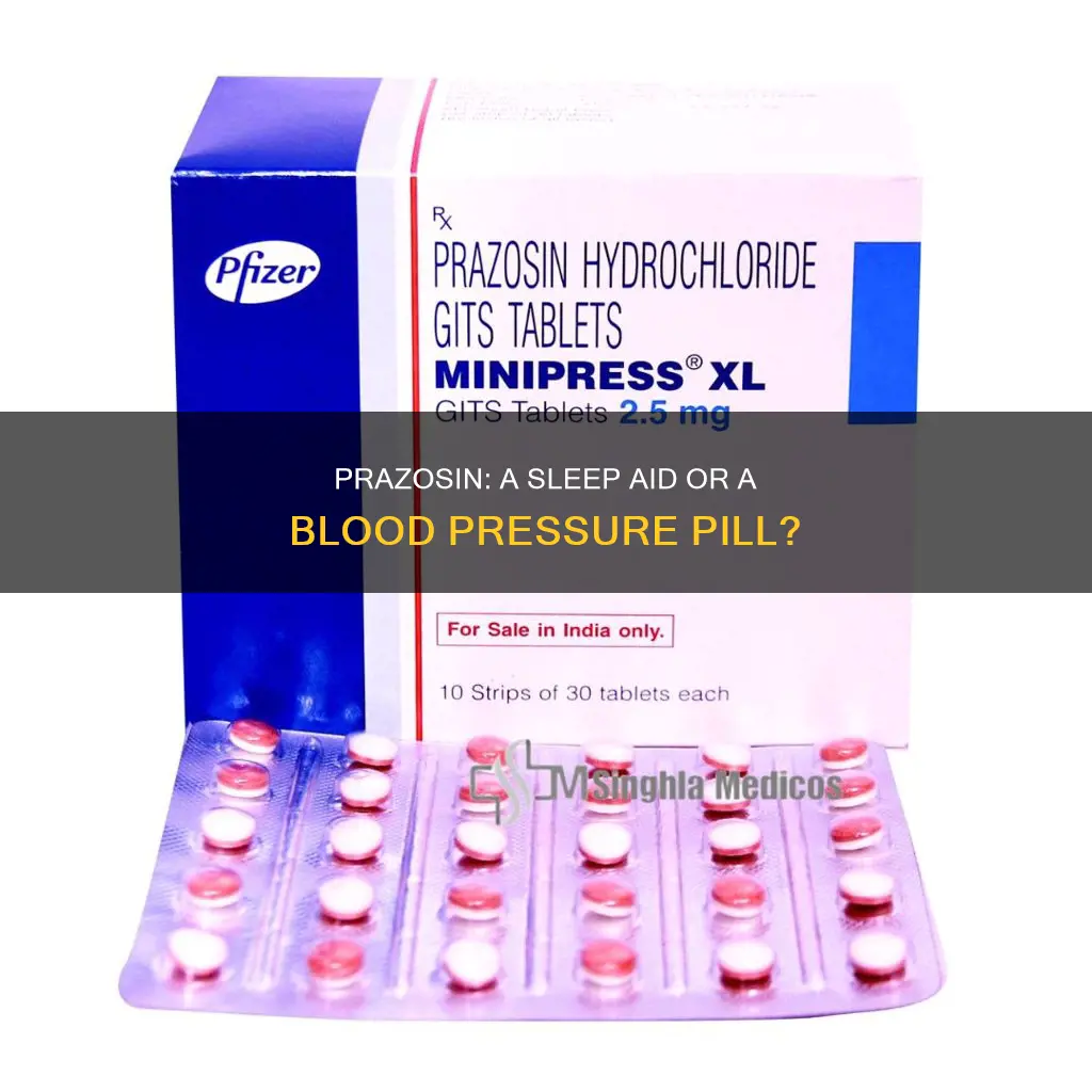 is prazosin a sleeping pill