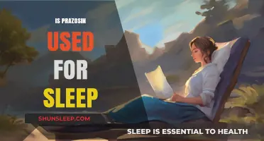 Prazosin for Sleep: A Viable Option?
