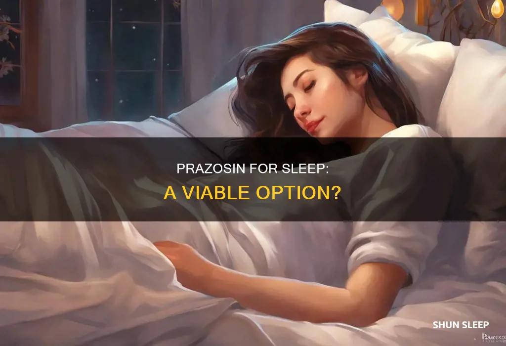 is prazosin used for sleep