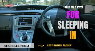 The Prius: A Comfortable, Spacious Sleeping Car