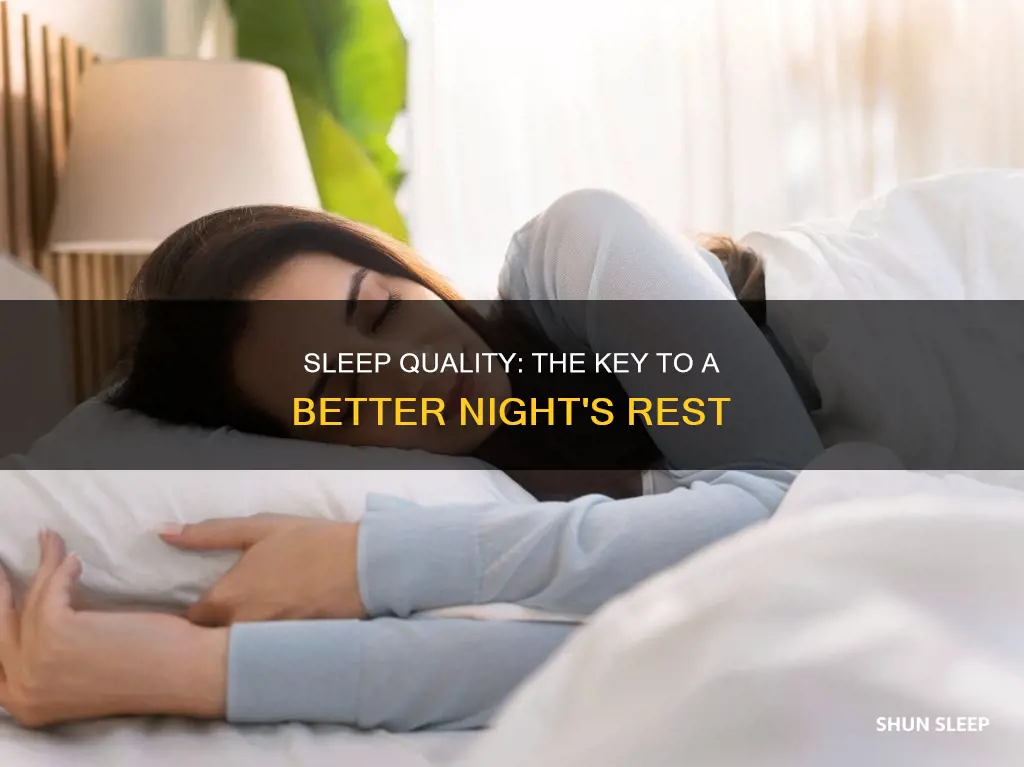 is quality of sleep better than quantity