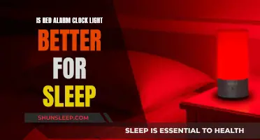 Red Alarm Clock Light: Better Sleep or Gimmick?