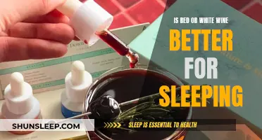 Wine and Sleep: Red or White?