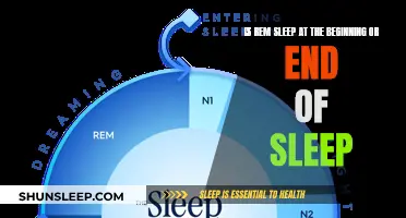 REM Sleep: Beginning or End of Sleep?