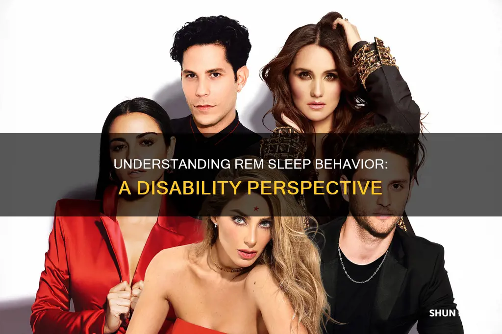 is rem sleep behavior disorder a disability