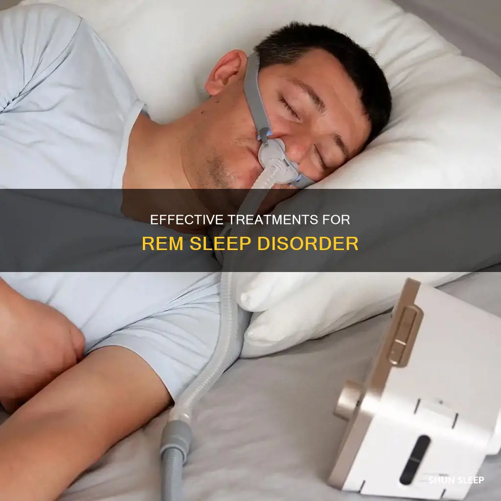 is rem sleep disorder treatable