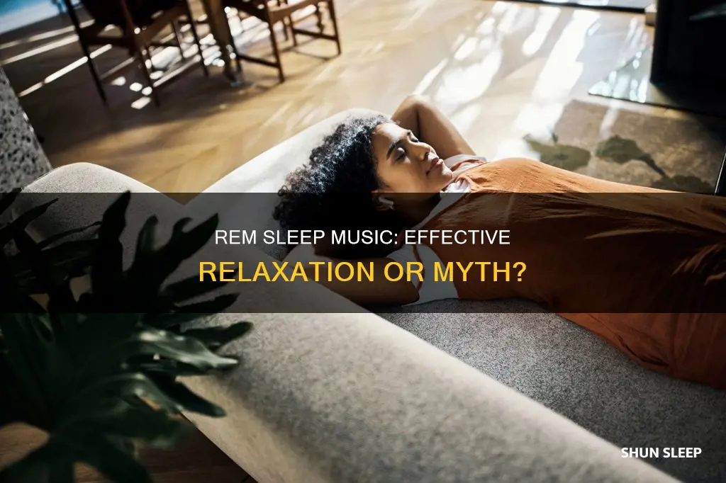 is rem sleep music effective