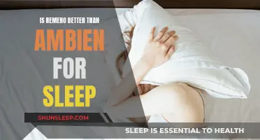 Remero vs. Ambien: Which Sleep Aid is Better?