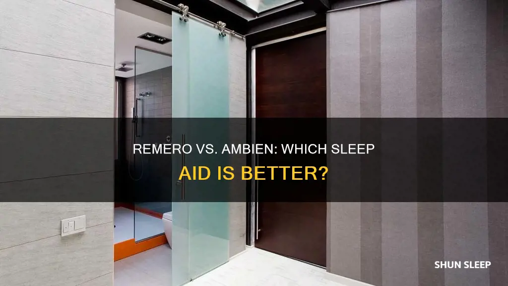 is remero better than ambien for sleep
