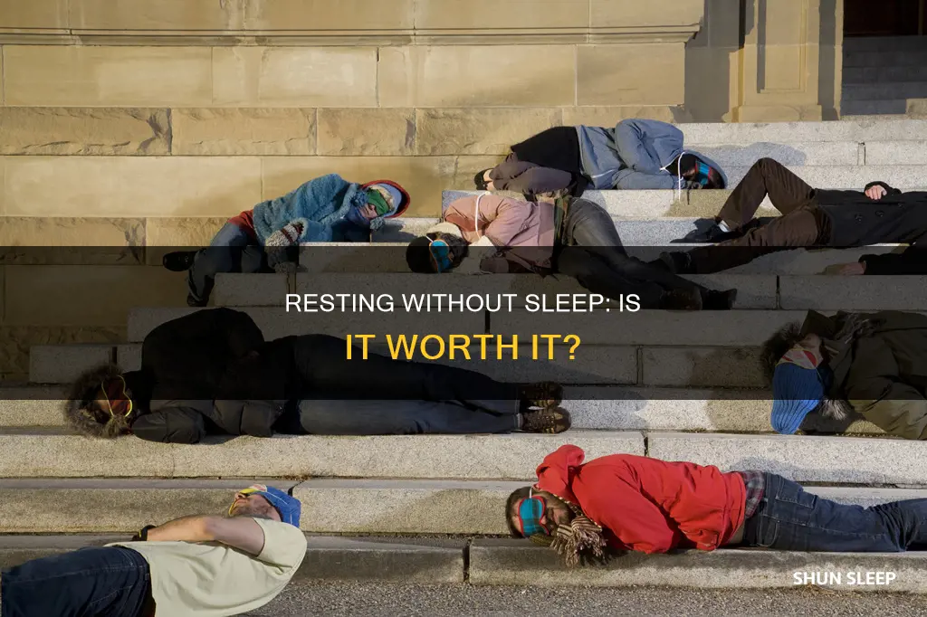 is resting without sleeping beneficial
