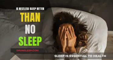 Restless Sleep: Better or Worse Than No Sleep?