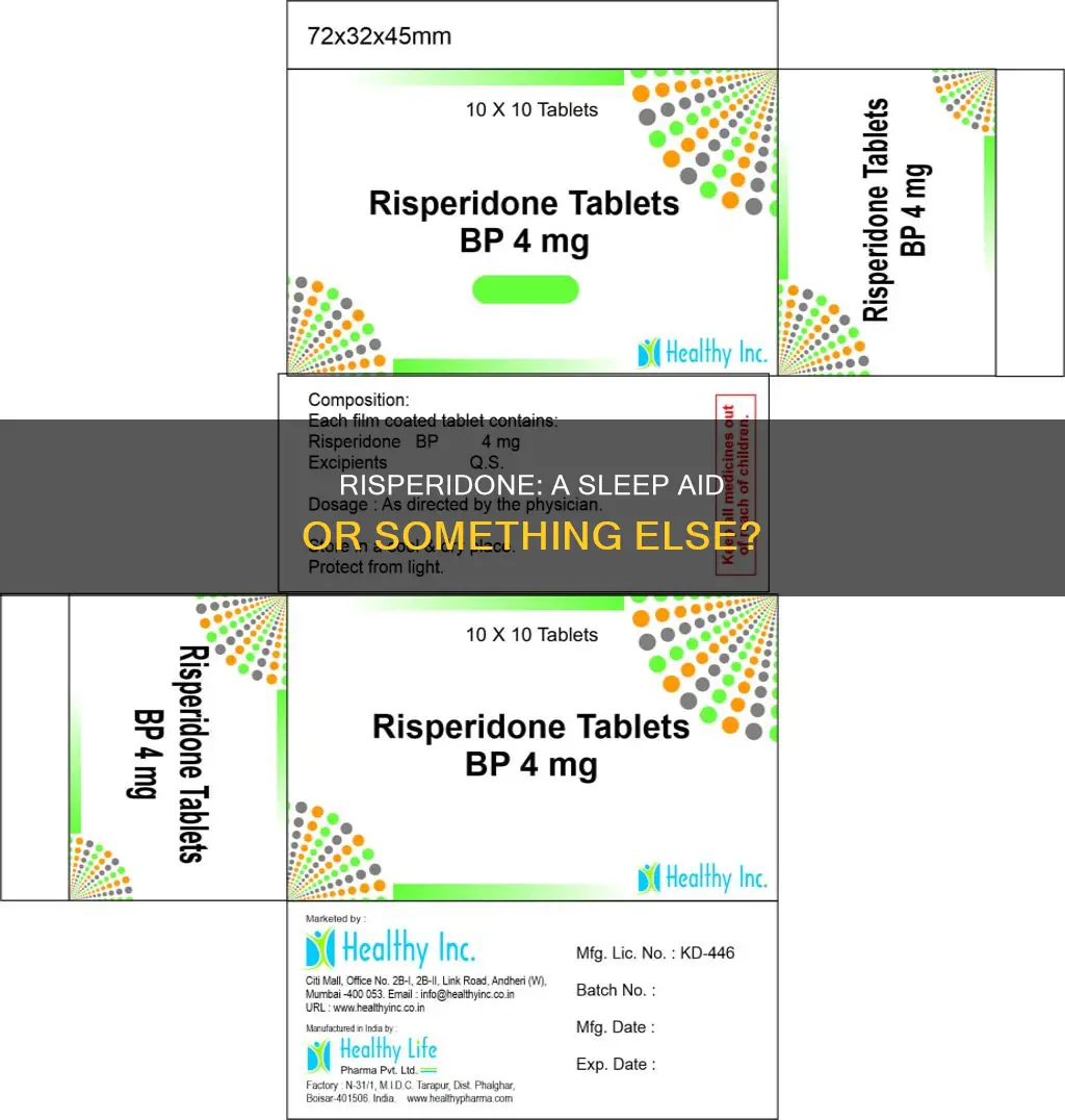 is risperidone a sleeping pill