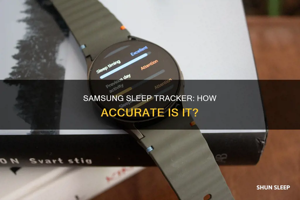 is samsung sleep tracker accurate