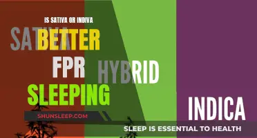 Sativa vs Indica: Which is Better for Sleep?
