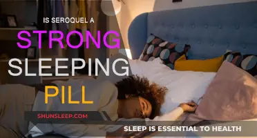 Seroquel: A Powerful Sleep Aid or a Strong Drug?