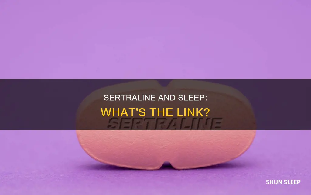 is sertraline used for sleep