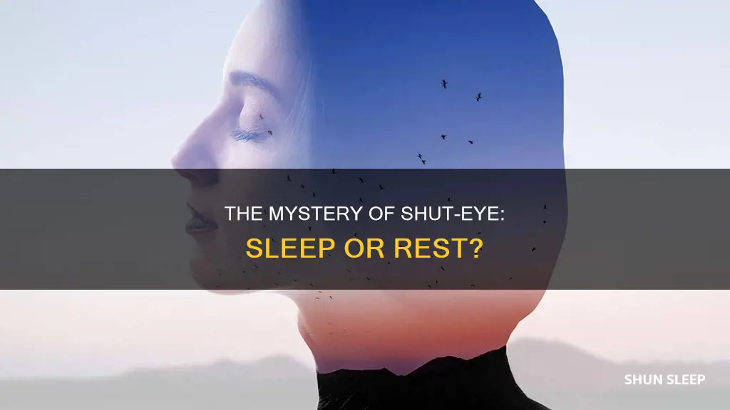 is shut eye without sleeping real