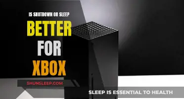 Xbox Sleep vs. Shutdown: What's the Best Option?