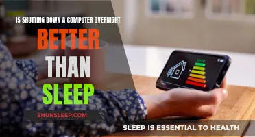 Shut Down or Sleep: What's Best for Your Computer?