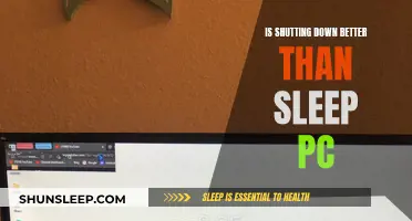 Shut Down or Sleep: Which is Better for Your PC?
