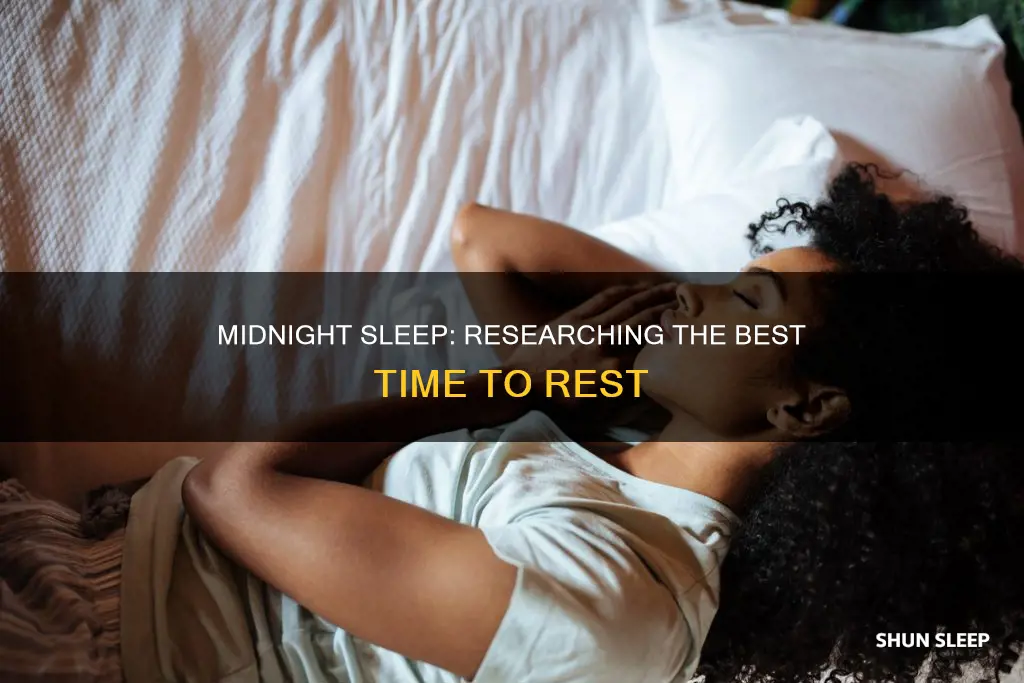 is sleep better before midnight research