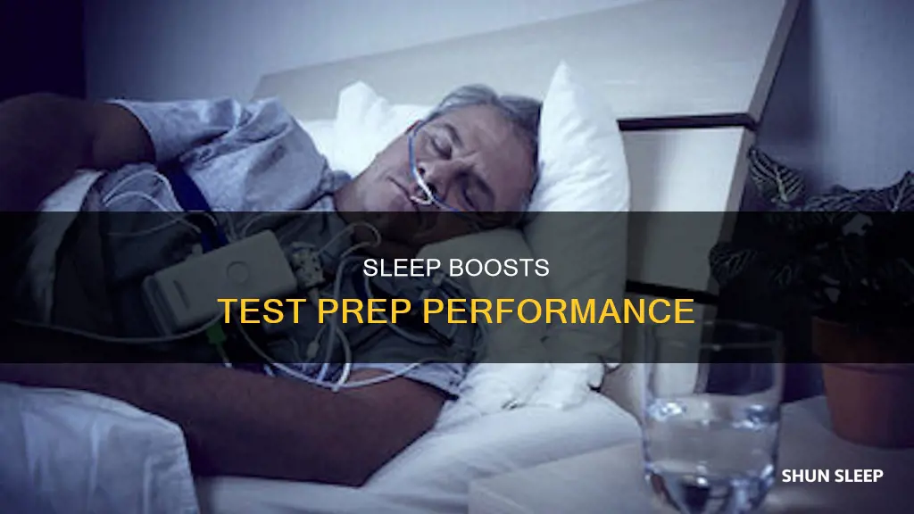 is sleep better for test prep