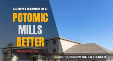 Sleep Inn vs Comfort Inn: Which Potomac Mills Hotel is Superior?