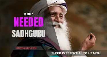 Why Sleep? Sadhguru Explains the Need for Slumber
