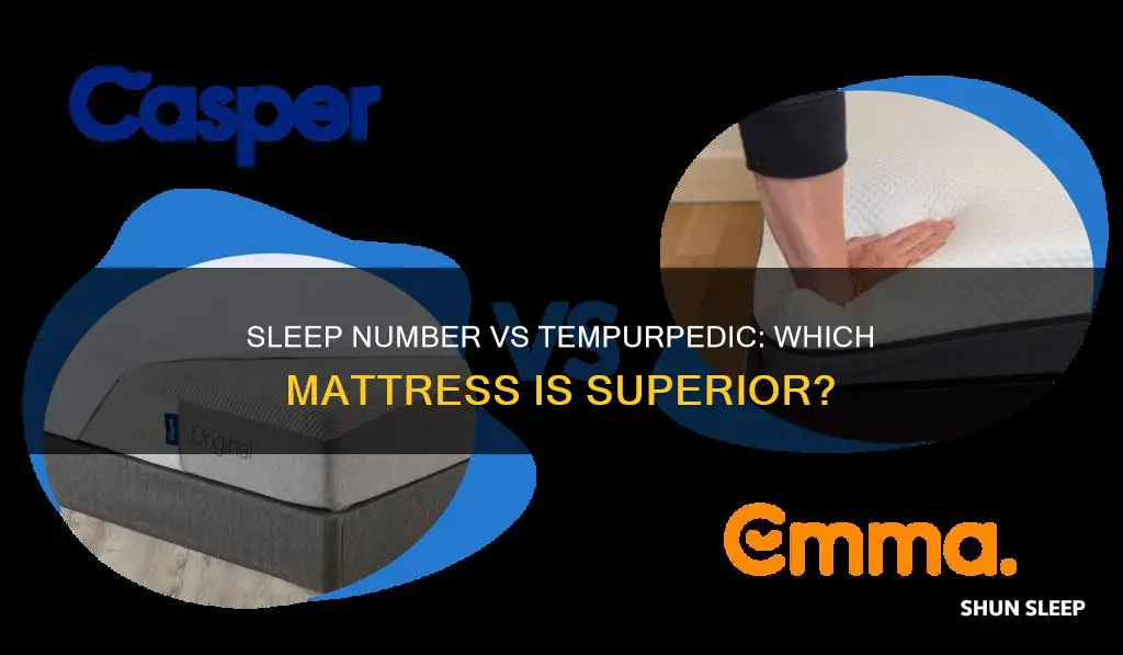 is sleep number better than temperpedic