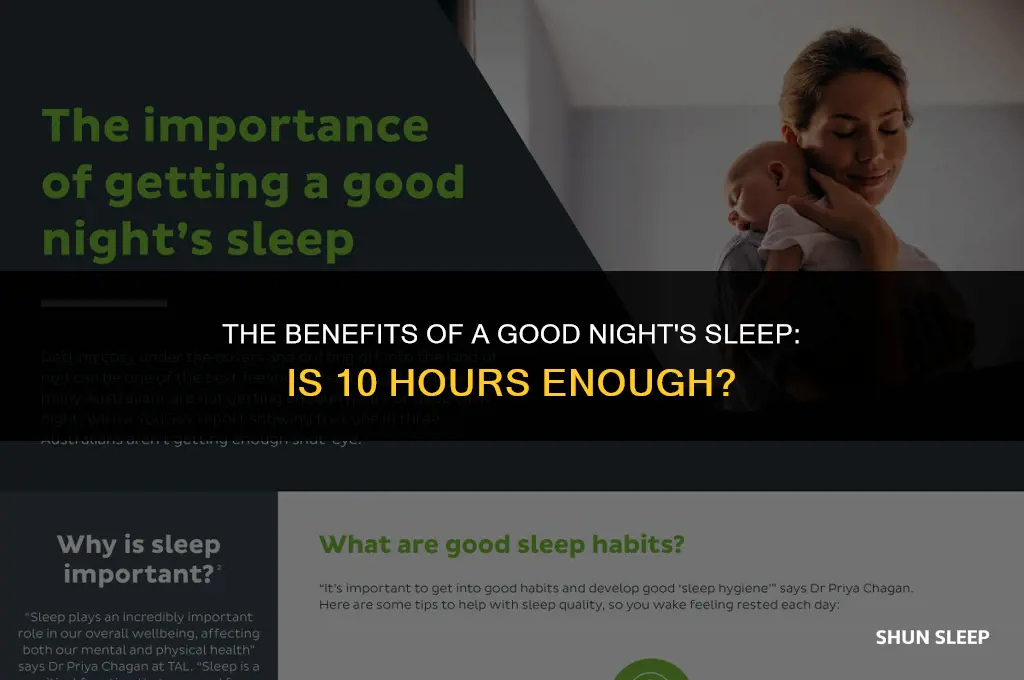 is sleeping 10 hours good