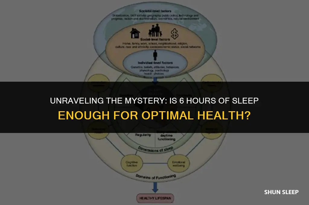 is sleeping 6 hours a day enough