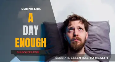 Sufficient Sleep: Can 6 Hours Be Enough?