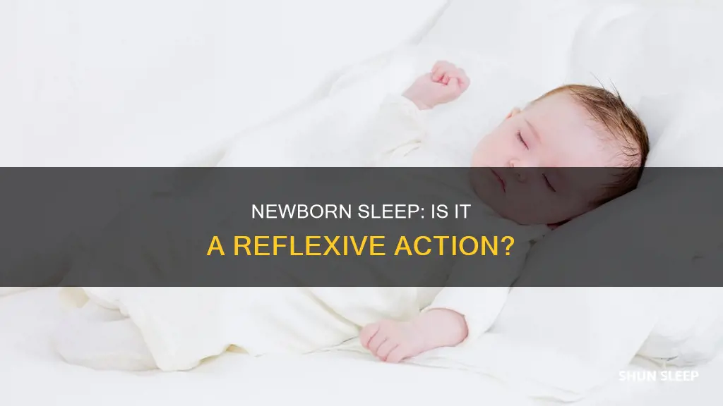 is sleeping a newborn reflex