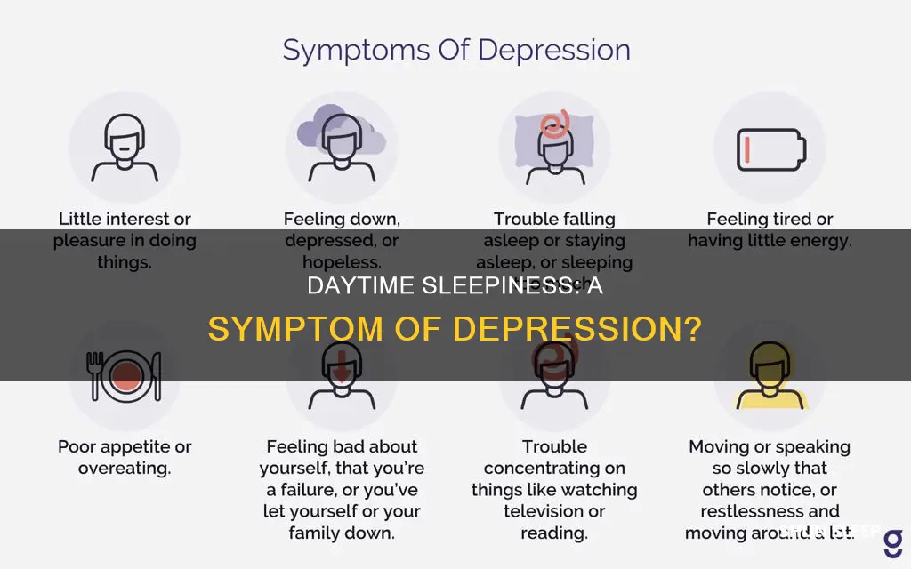 is sleeping all day a sign of depression