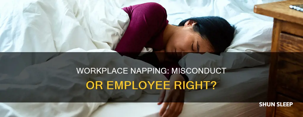 is sleeping at work gross misconduct