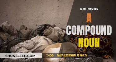Sleeping Bag: Compound Noun or Not?