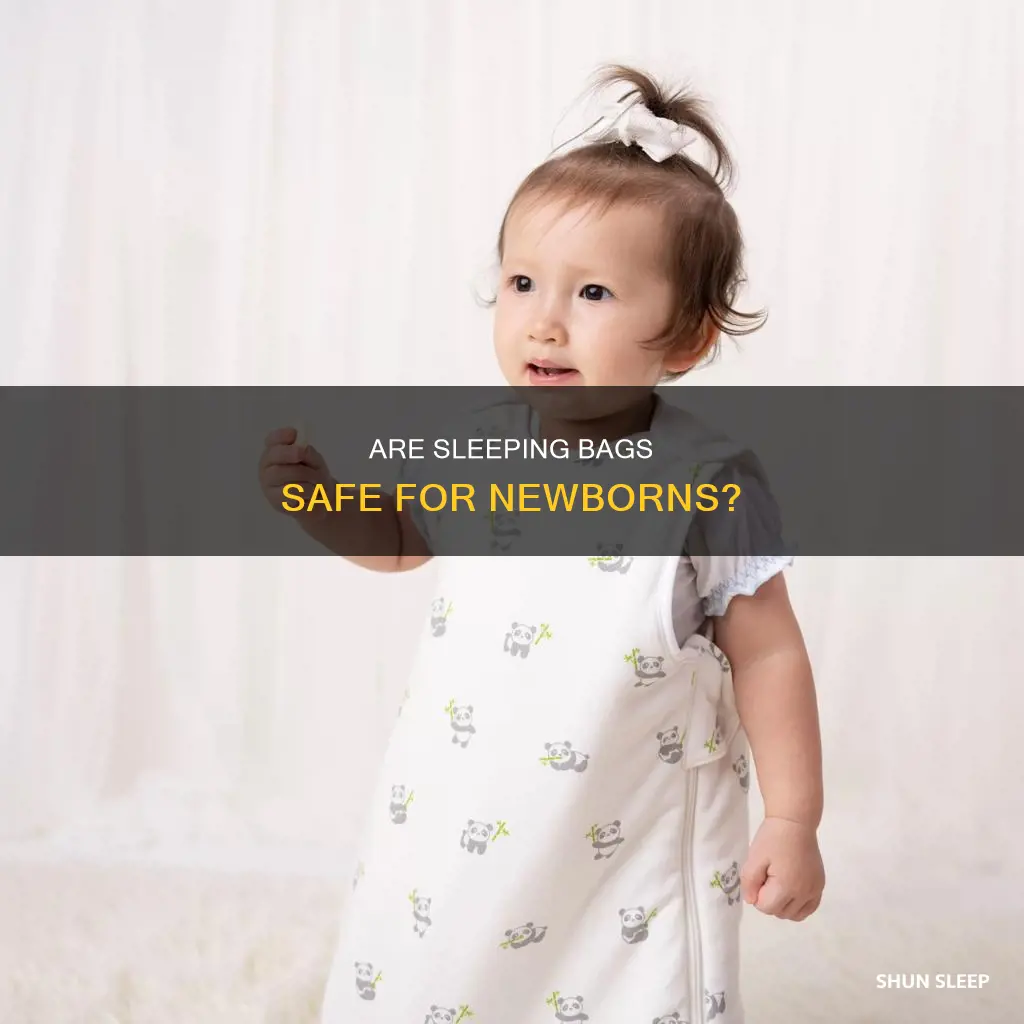 is sleeping bag safe for newborn