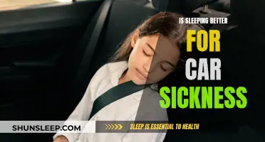 How Sleep Helps Prevent Car Sickness
