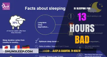 The Impact of Extended Sleep: Is 13 Hours Too Much?