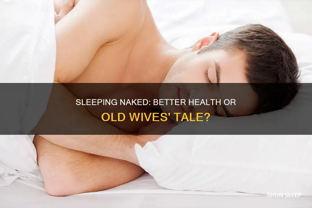is sleeping naked alone better for your health