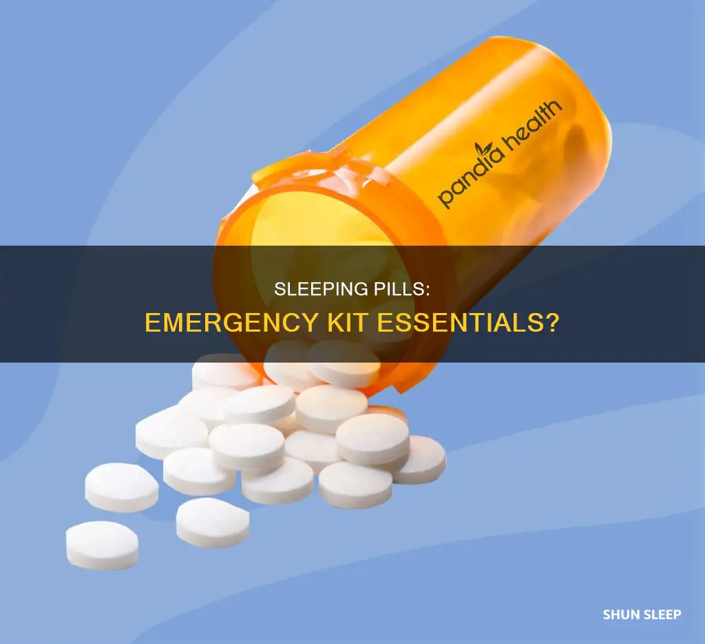 is sleeping pills in a emergency kit