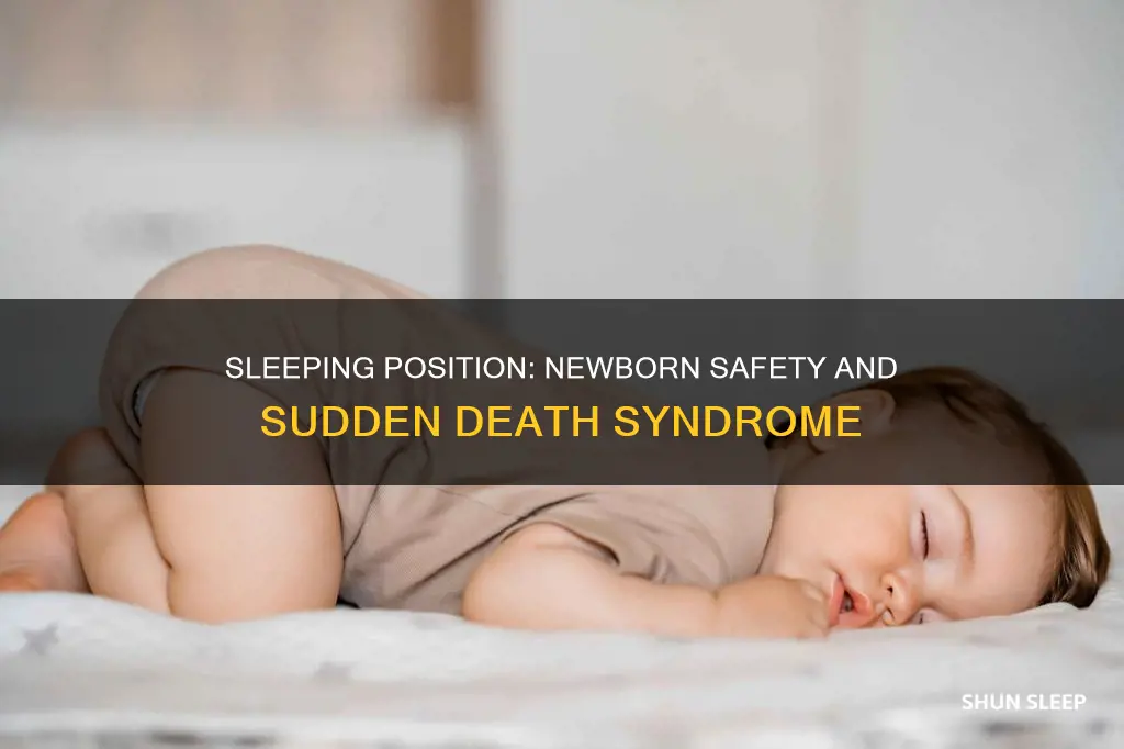 is sleeping subine lead to newborn sudden death